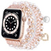 Apple Watch Beaded Pearl Strap (Pink)