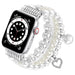 Apple Watch Beaded Pearl Strap (White)