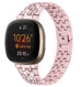 Correa de diamantes Fitbit Versa 3 (rosa)