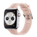 Correa silicona estampado Apple Watch (rosa)