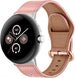 Correa cuero con hebilla Google Pixel Watch 4 - 41mm (rosado)