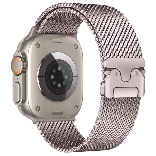 Correa Milanesa moderna Apple Watch (rosa)