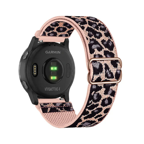 Correa elástica Huawei Watch GT 7 - 41mm (leopardo rosa)