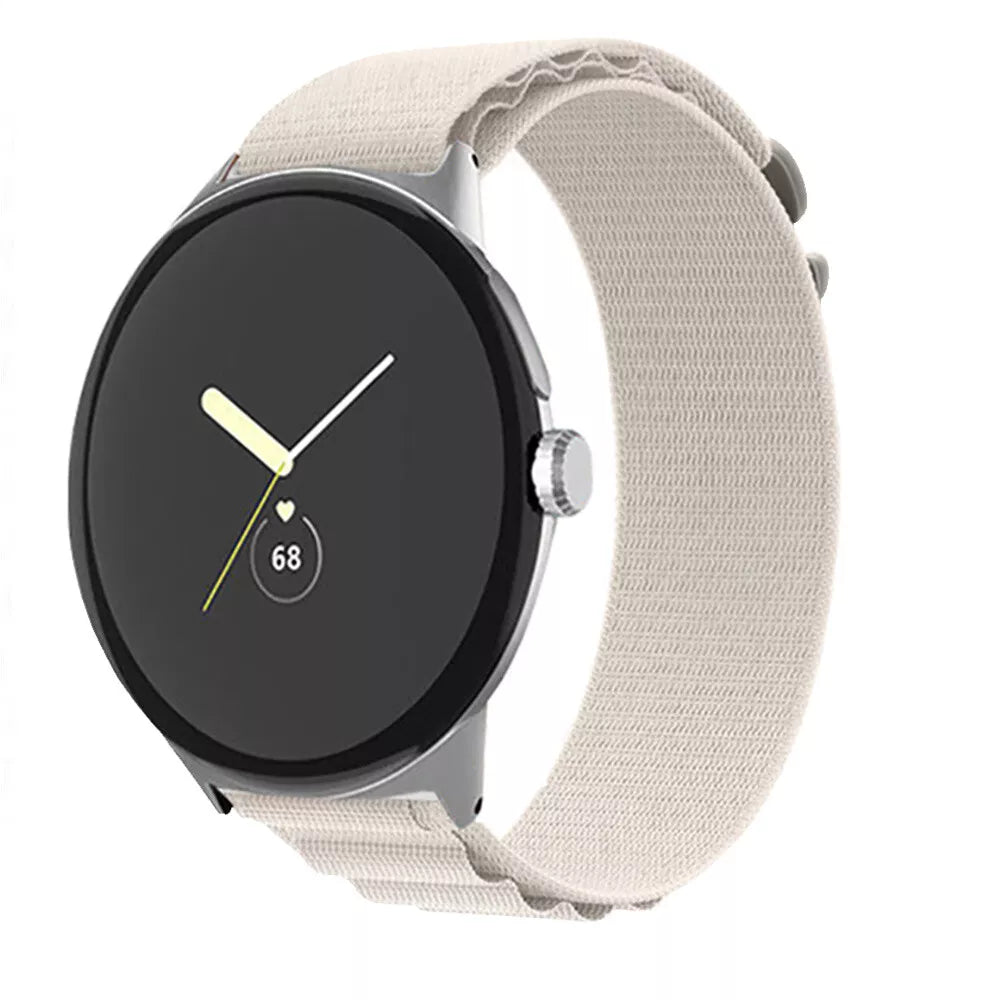 Google Pixel Watch 4 - 41mm Alpine Strap (Starlight)