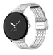 Correa acero fina Google Pixel Watch 4 - 45mm (plateado)