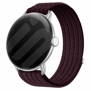 Correa nylon ultrafina Google Pixel Watch 1/2 (ciruela)