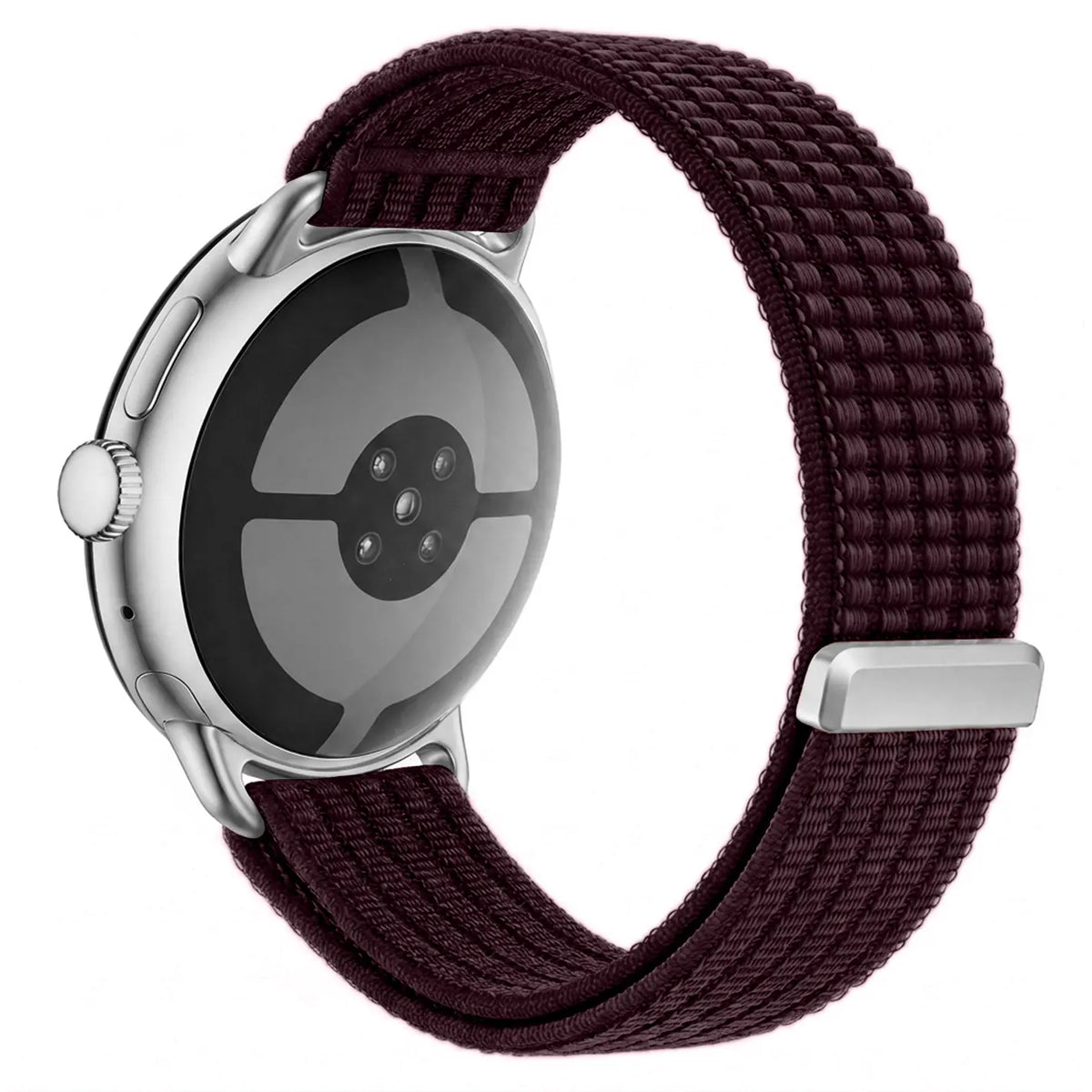 Correa nylon ultrafina Google Pixel Watch 1/2 (ciruela)