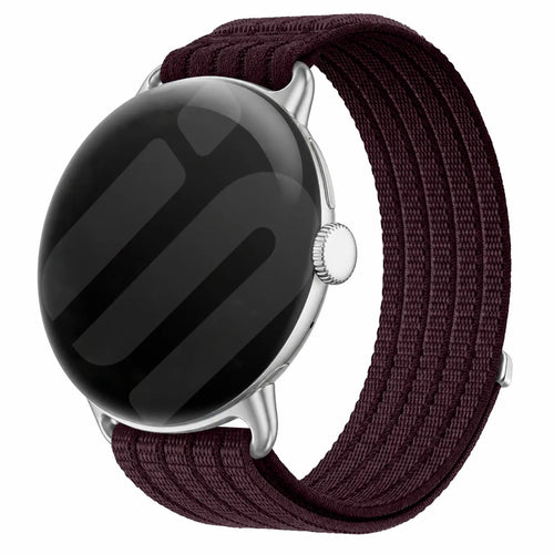 Google Pixel Watch 3 - 41mm Ultra Thin Nylon Strap (Plum)