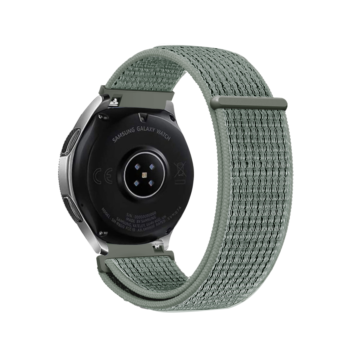 Garmin Venu 3 Nylon Strap (Grey-Green)