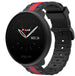 Polar Ignite 3 Silicone Strap Special Edition (Black/Red)