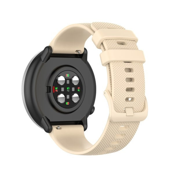 Correa reloj silicona premium 20mm - universal (beige)
