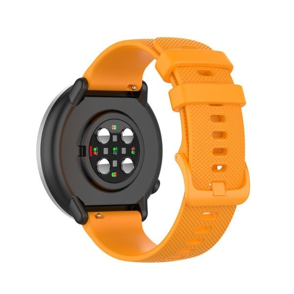 Correa reloj silicona premium 20mm - universal (naranja)