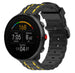 Correa deportiva Polar Unite (negra/amarilla)