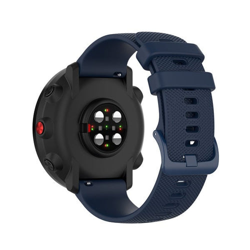 Redmi Watch 5 Active Premium Silicone Strap (Dark Blue)