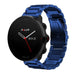 Polar Vantage M Steel Strap (Blue)