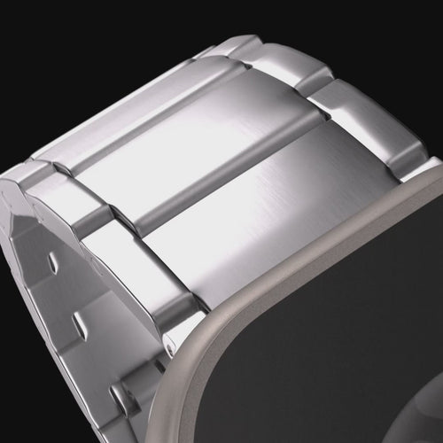 Correa de titanio Apple Watch (plata)