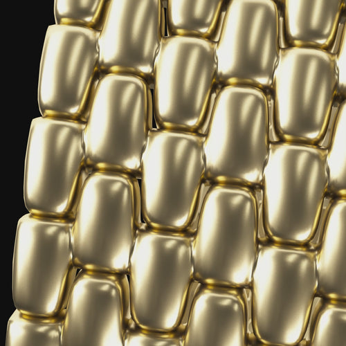 Correa acero dragón Apple Watch (dorado)