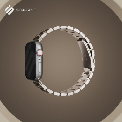 Correa acero Apple Watch (plata)