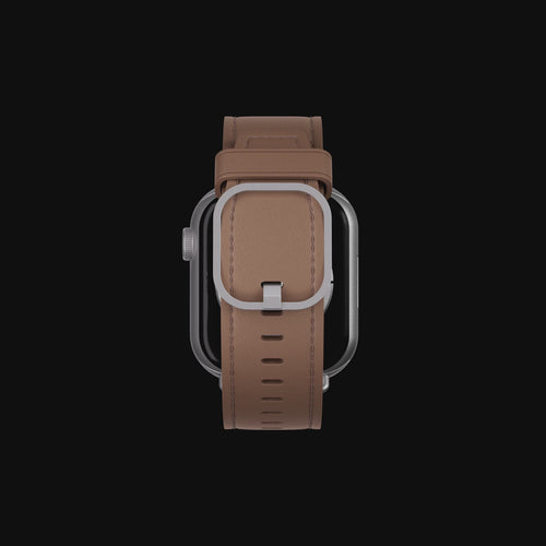 Bandz Correa cuero 'Clásico' Apple Watch (marrón claro)