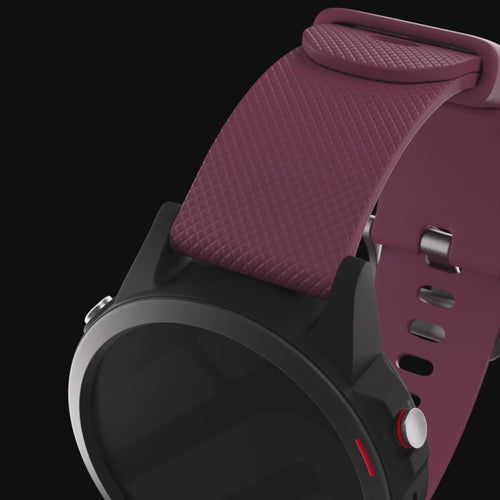 Correa silicona Garmin Venu 2 Plus (rojo vino)