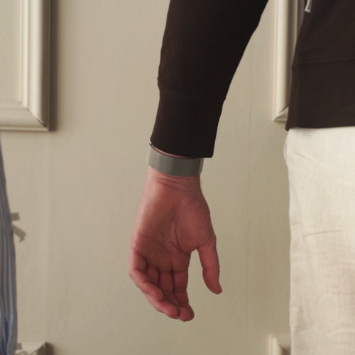 Correa milanese Apple Watch (plateada)