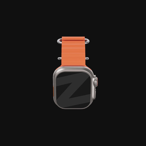 Bandz Apple Watch Ocean Strap (Orange)