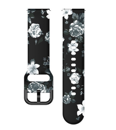 Correa 'Flor Gris' Amazfit Bip 3 (Pro)
