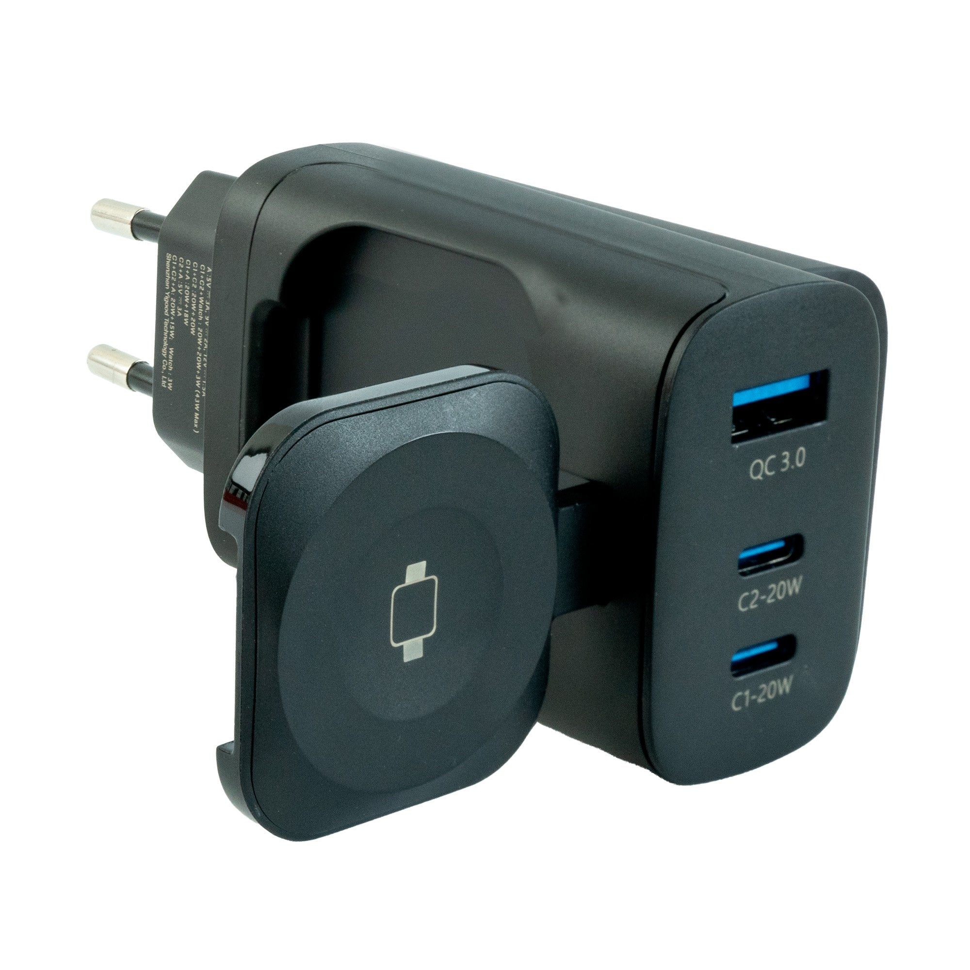 43W Adapter with Apple Watch Charger