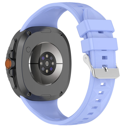 Samsung Galaxy Watch 8 - 40mm Diamond Silicone Strap (Purple)