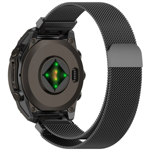 Garmin D2 Mach 2 - 47mm Premium Milanese Strap (Dark Grey)