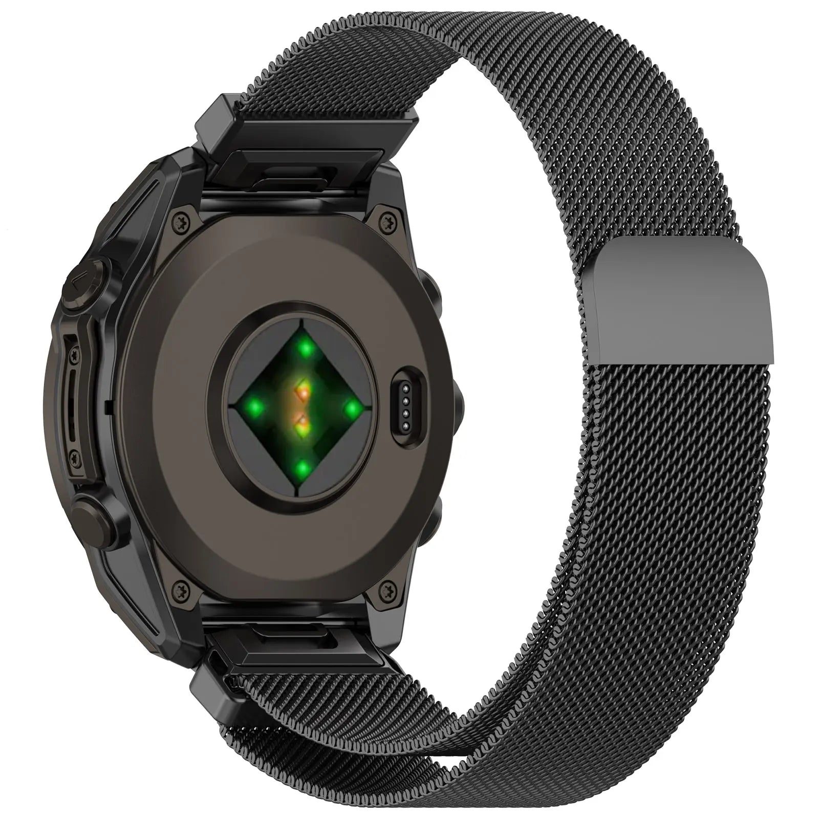 Garmin Tactix 7 Pro Premium Milanese Strap (Dark Grey)