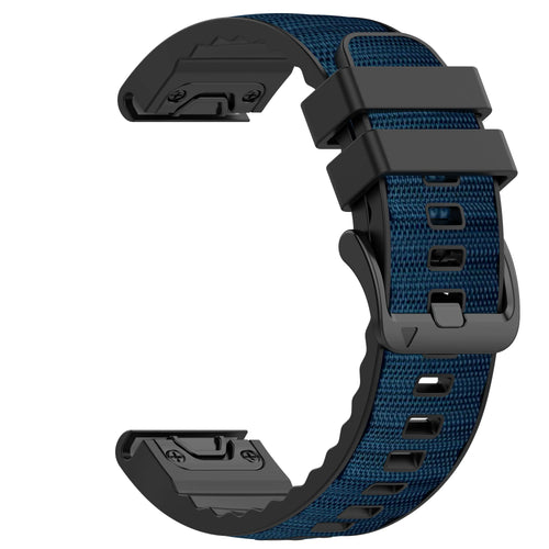 Garmin Instinct Hybrid Nylon Strap (Dark Blue)