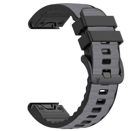 Correa híbrida nylon Garmin Instinct (gris claro)