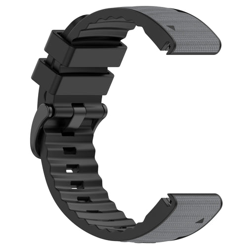 Correa híbrida nylon Garmin Instinct (gris claro)