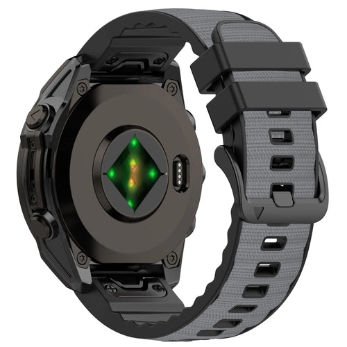 Correa híbrida nylon Garmin Instinct (gris claro)