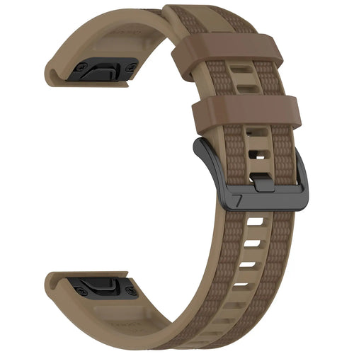 Garmin D2 Mach 2 - 51mm Sport Grain Strap (Khaki/Brown)