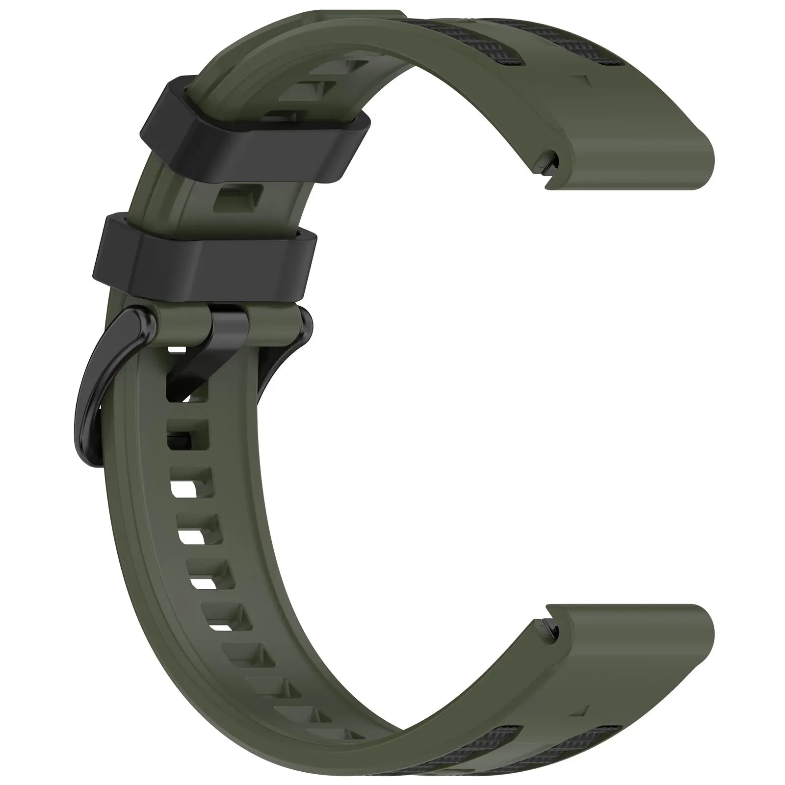 Garmin Descent MK3i - 51mm Sport Grain Strap (Army Green/Black)