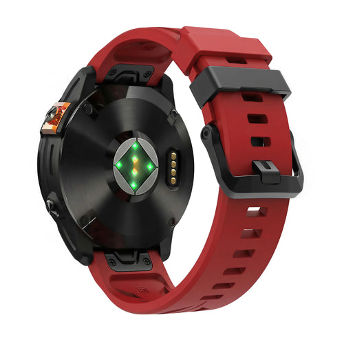 Correa silicona race Garmin Epix Pro (Gen 2) 51mm (rojo)