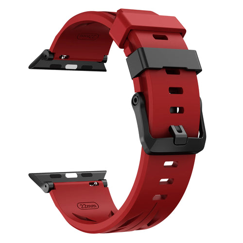 Correa silicona race Apple Watch (rojo)