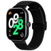Correa tejida con D-Buckle Xiaomi Smart Band 9 Pro (negro)