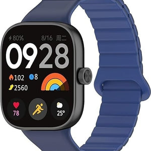 Correa silicona magnética Redmi Watch 4 (Duo azul)