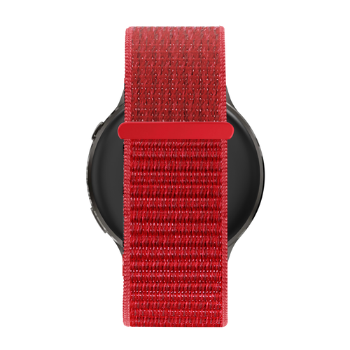 Bandz Garmin Forerunner 70 Nylon Loop Strap (Red)