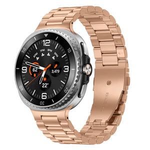Correa acero Samsung Galaxy Watch 8 Classic (rosa-dorado)