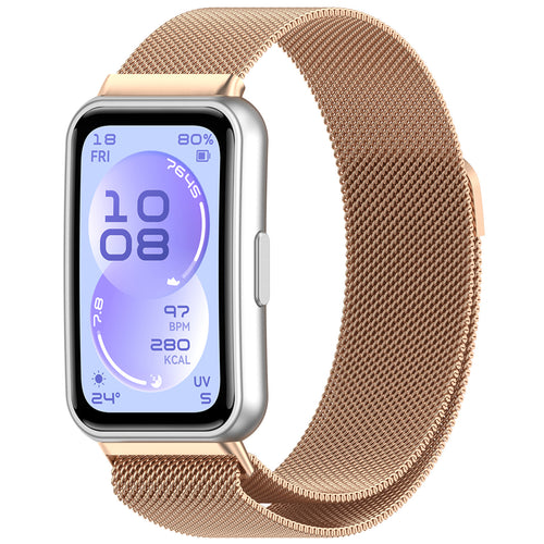 Correa milanesa Huawei Band 11 (oro rosado)