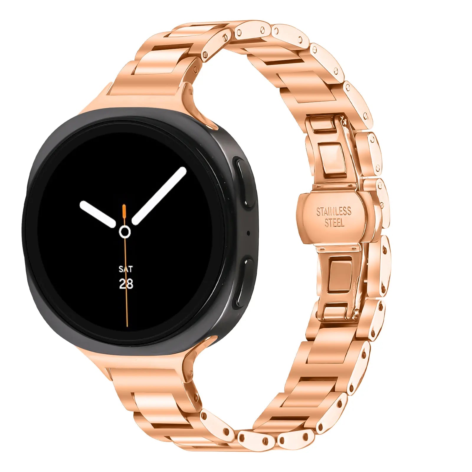 Correa acero delgada Samsung Galaxy Watch 8 - 40mm (oro rosado)