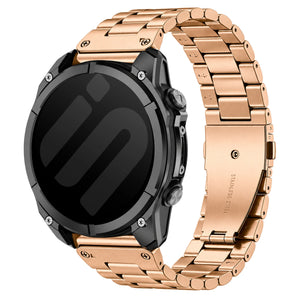 Correa acero premium Garmin Approach S72 - 43mm (oro rosado)