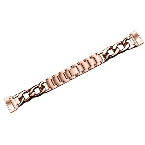 Steel Chain Strap, rose gold
