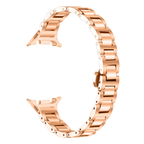 Correa acero delgada Samsung Galaxy Watch 9 - 40mm (oro rosado)