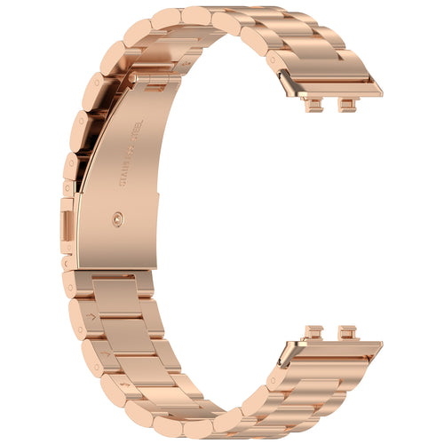 Correa acero Huawei Band 11 (oro rosado)