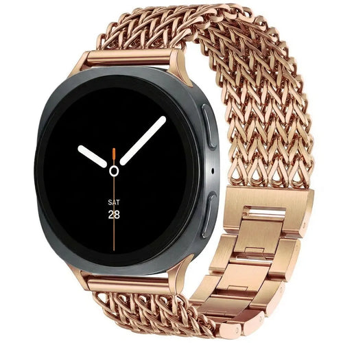 Correa metal mesh Samsung Galaxy Watch 9 - 40mm (oro rosado)